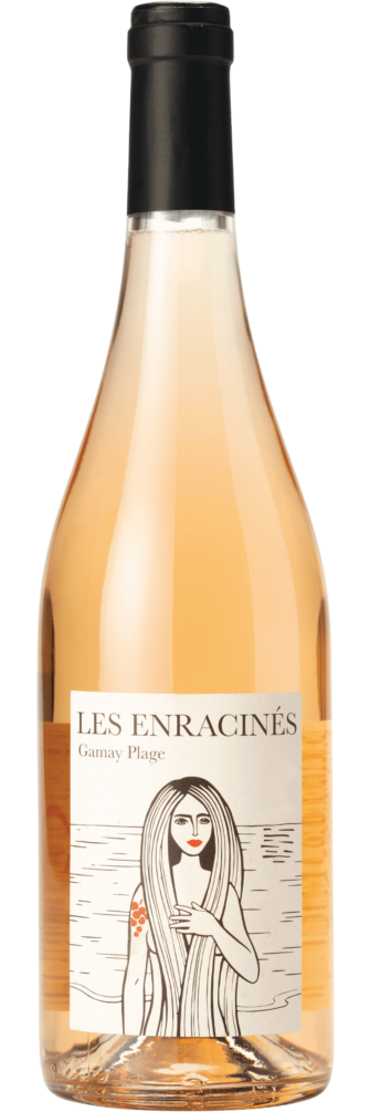 Les Enracinés Vin Sans Soufre Beaujolais Rosé 2022 6x75cl bottle image