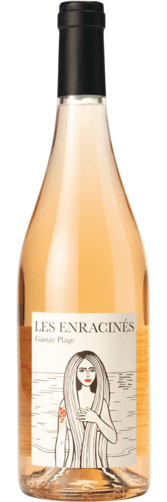 Les Enracinés Vin Sans Soufre Beaujolais ROSE 2023 6x75cl bottle image